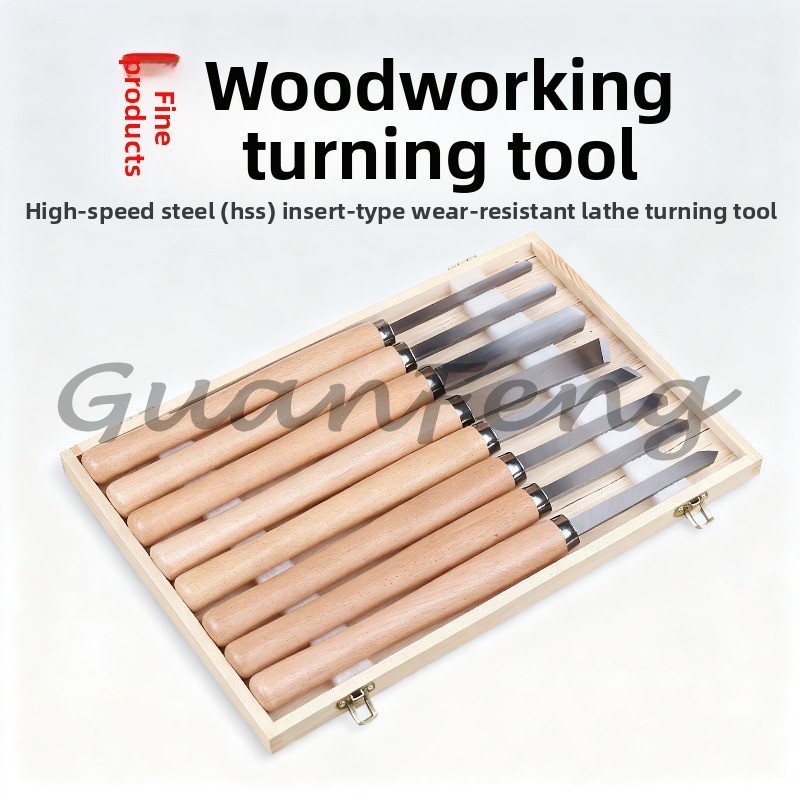 Swivel Knife Tool - 65MN Woodworking Turning Tool Set, Manganese