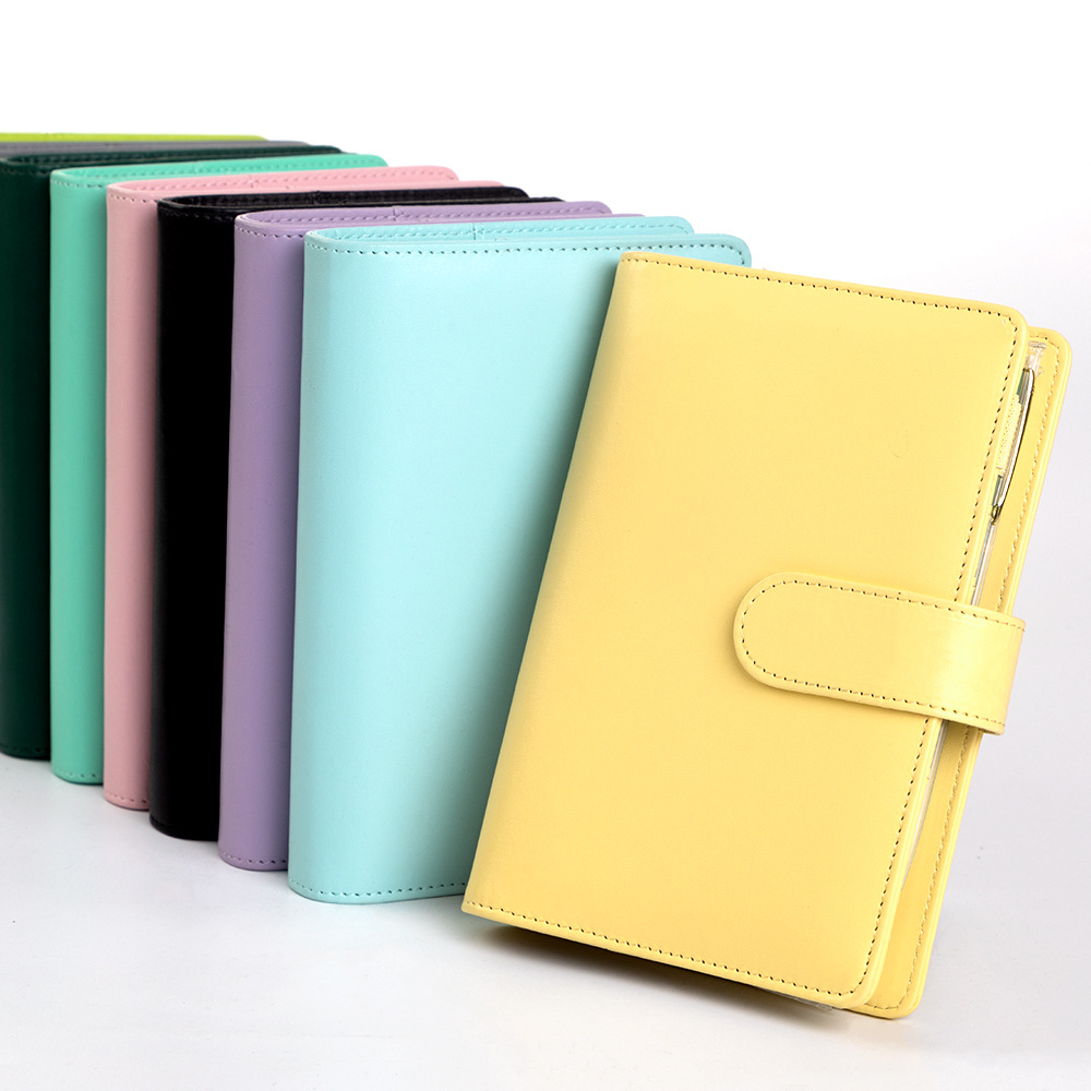 A6 Macaron PU Leather Binder N - огляд і ціна Leather Work Notepad