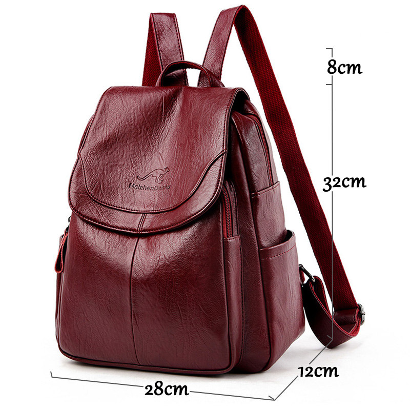 Vintage Soft Leather Backpack  - огляд і ціна Leatherwork Letters