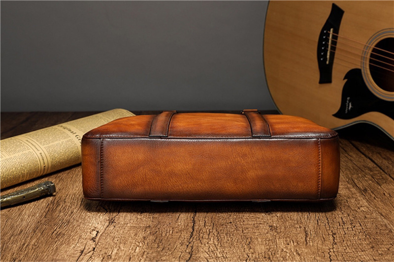 YETTIES Business Top Grain Lea - огляд і ціна Leather Work Handbags