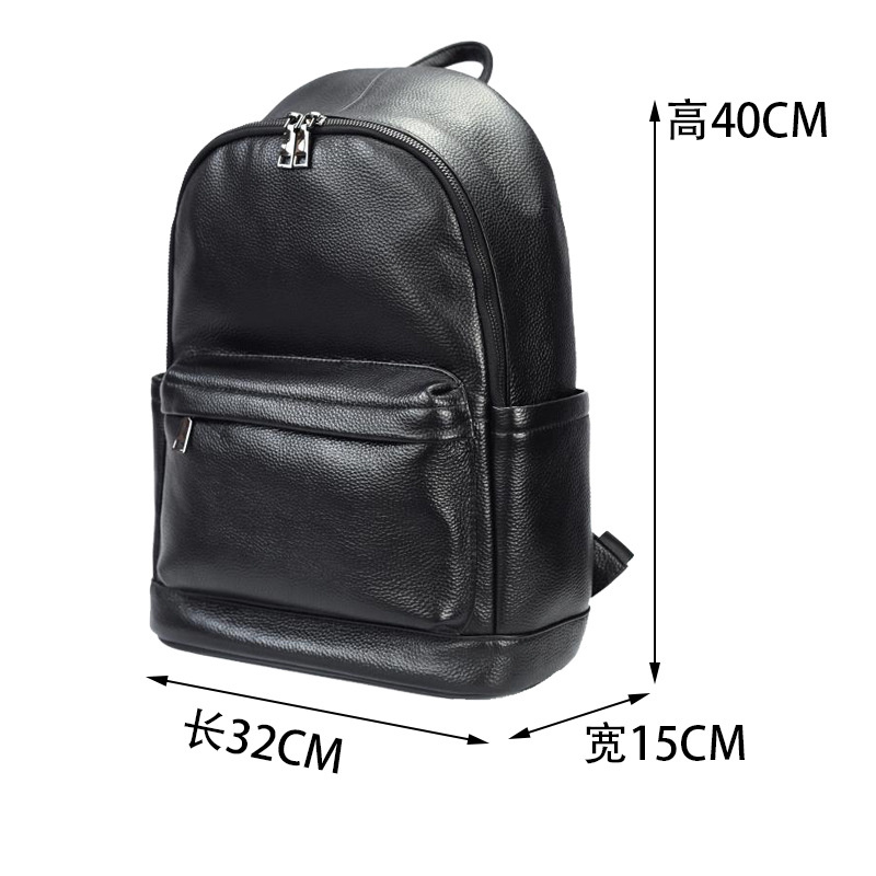 Man Genuine Leather Travel Bac - огляд і ціна Leather Work Rucksack Mens