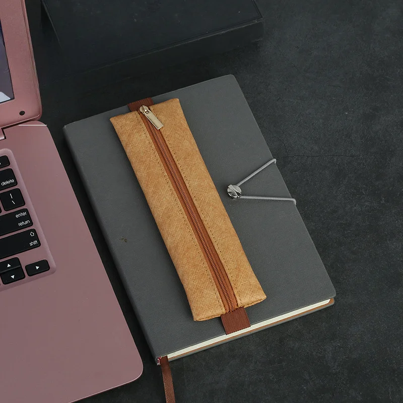 1pcs Adjustable Elastic Band P - огляд і ціна Leather Work Notepad