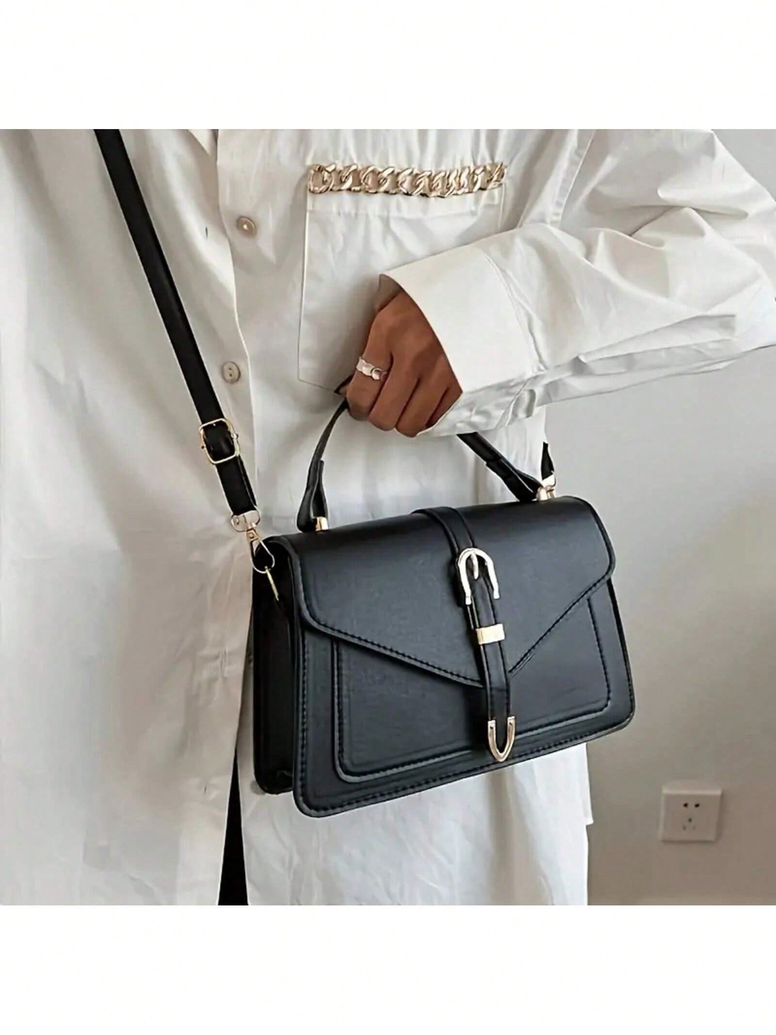 Women PU Leather Handbag Elega - огляд і ціна Leather Work Handbags