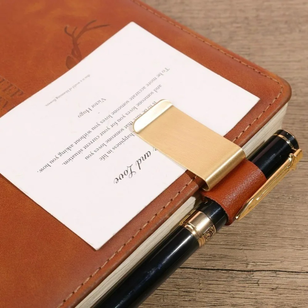 Handmade Leather Brass Stainle - огляд і ціна Leather Work Notepad