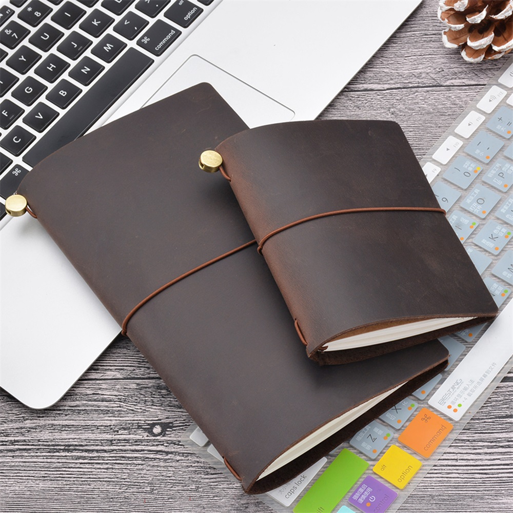 Genuine Leather Traveler Noteb - огляд і ціна Leather Work Notepad