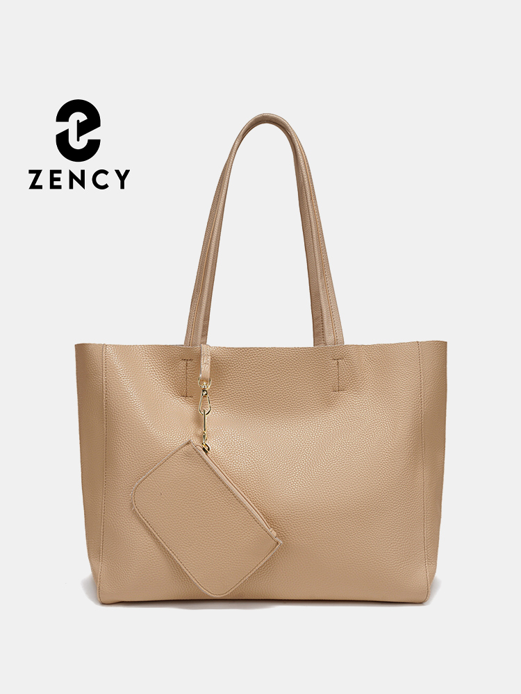 Zency Genuine Leather Large To - огляд і ціна Leather Work Handbags