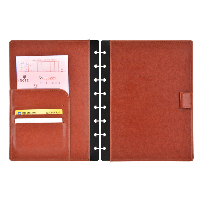 Loose-leaf Leather Cover Mushr - огляд і ціна Leather Work Notepad