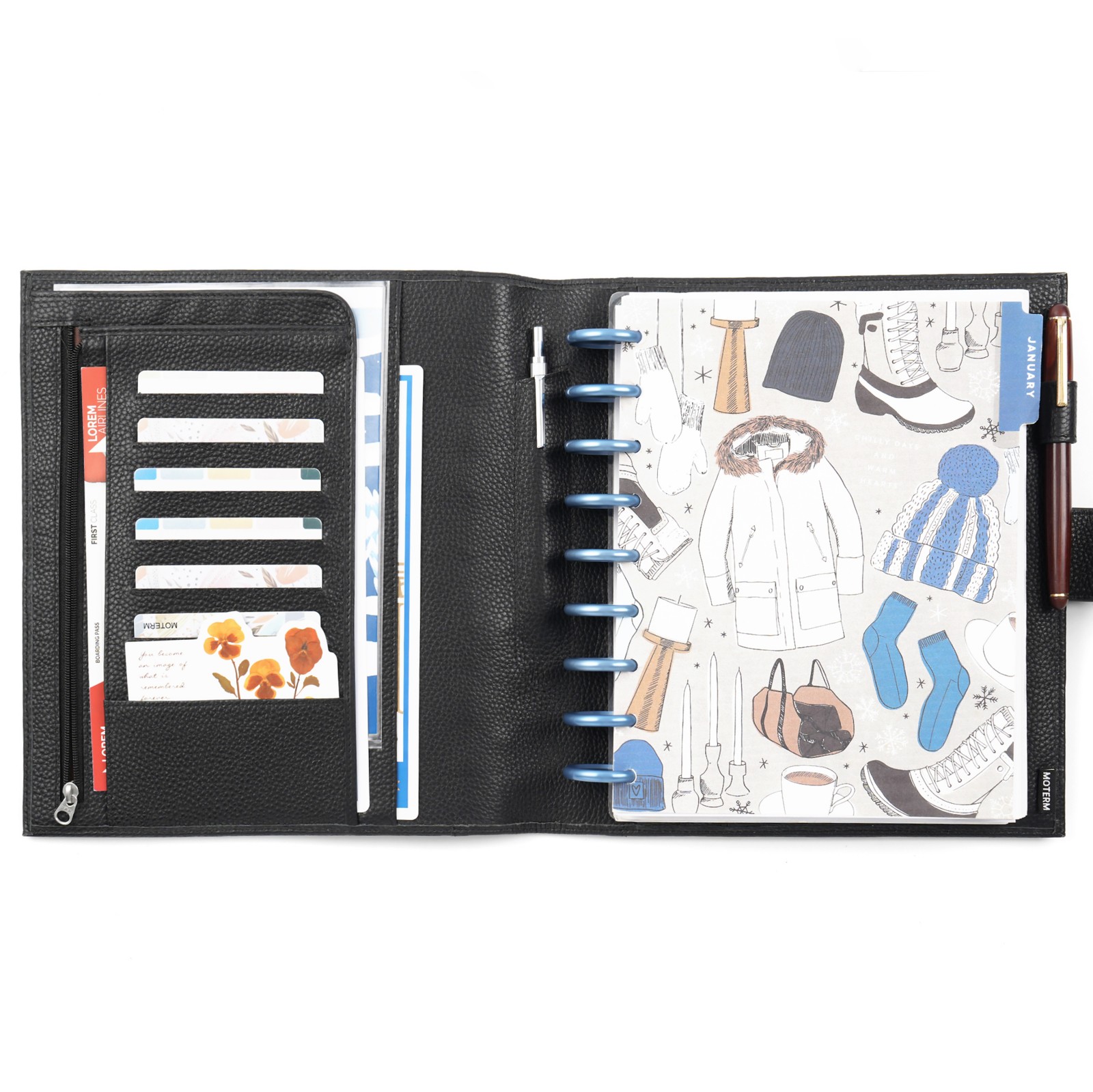 Moterm Genuine Leather Discbou - огляд і ціна Leather Work Notepad