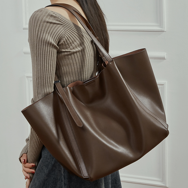 HIFASHION Large Soft Genuine L - огляд і ціна Leather Work Handbags