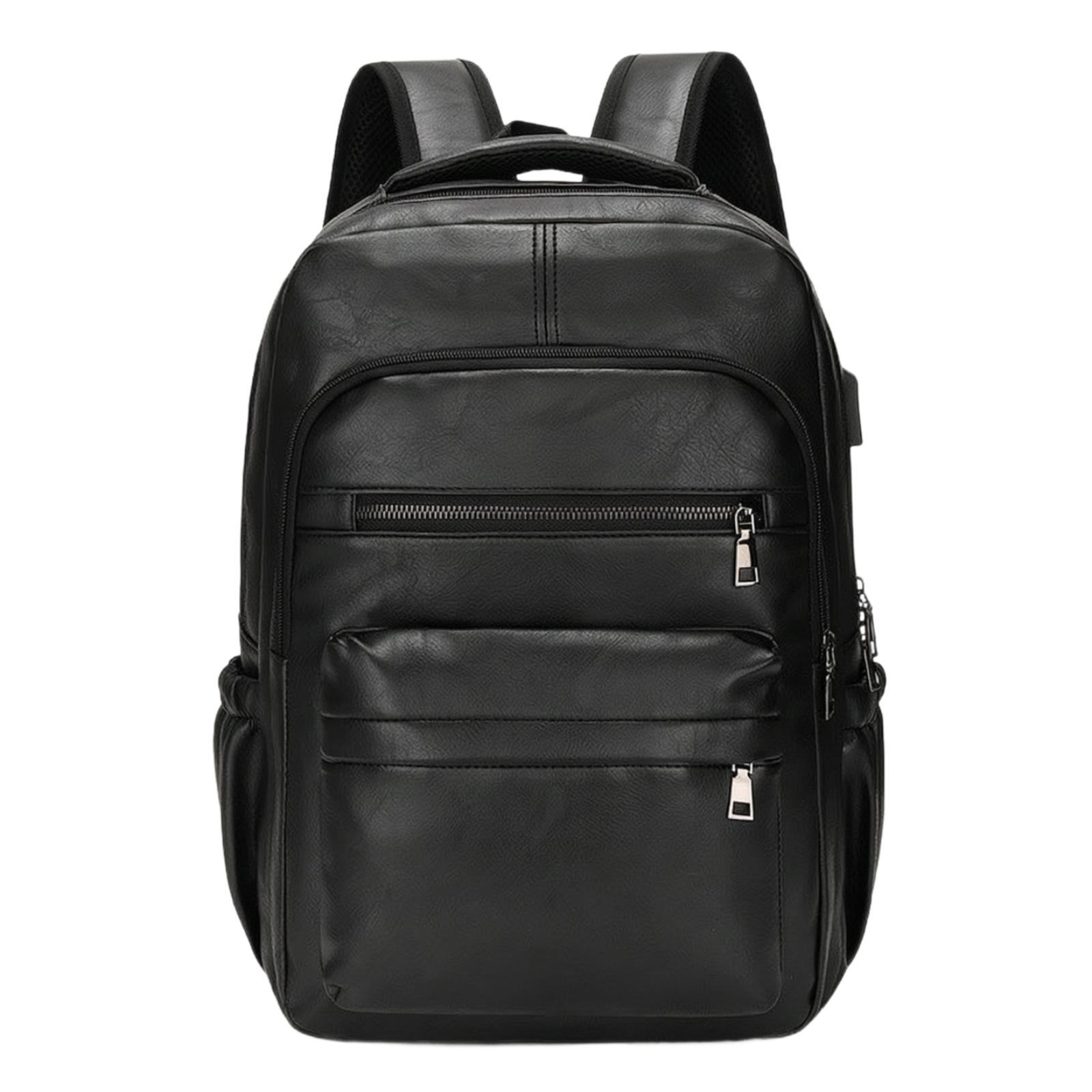 Waterproof Men Rucksack with L - огляд і ціна Leather Work Rucksack Mens