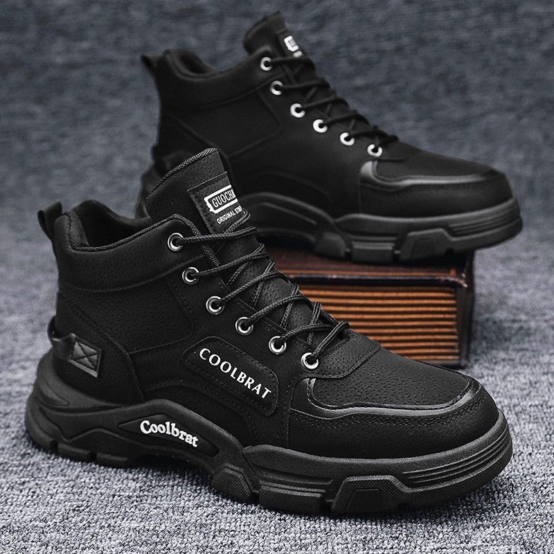 Men‘s Casual Sneakers High Qua - огляд і ціна Leatherwork Letters